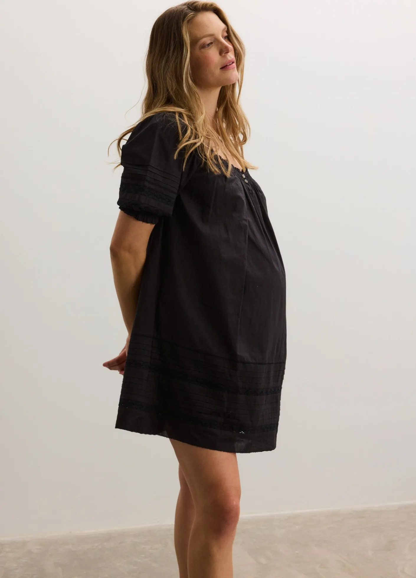 The Lottie Secret Nursing Mini Dress
