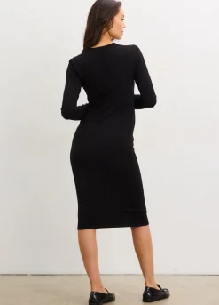 The Softsculpt Knit Long Sleeve Eliza Dress