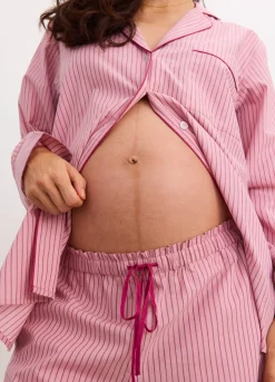 The Striped Cotton Classic PJ Set