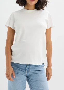 The Washed Cotton Short Sleeve Crew Tshirt